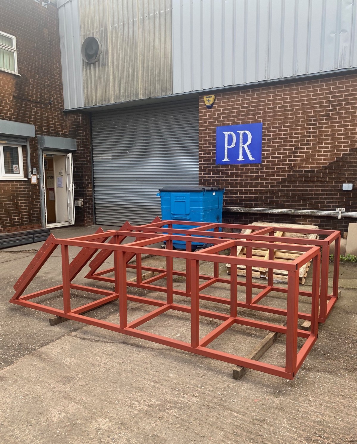Fabricated Steel Chimney Frames